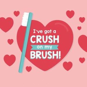 Love your teeth by brushing